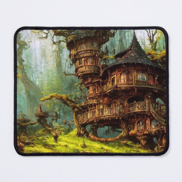 Item preview, Fantasy treehouse designed and sold by m-y-A-I-A-R-T-.