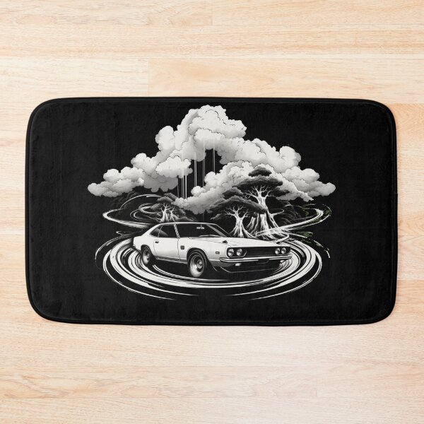 Item preview, Black and White Minimalist Classic Japanese Car  designed and sold by Lab4YourStyle.