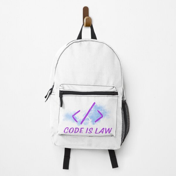 Item preview, Code Is Law designed and sold by WhitepaperStyle.
