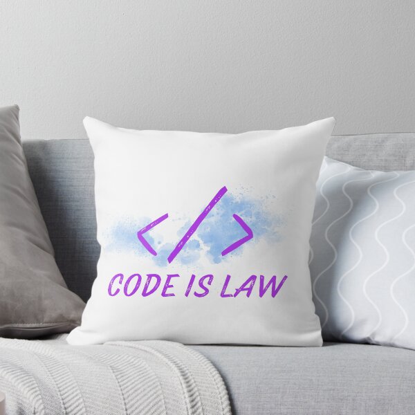 Item preview, Code Is Law designed and sold by WhitepaperStyle.
