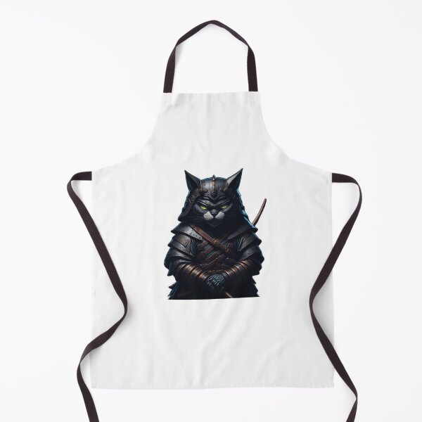 Artikelvorschau, Kätzchen Vintage japanische Samurai Ninja Katze Tattoo Kawaii entworfen und verkauft von MissRasheedHam.