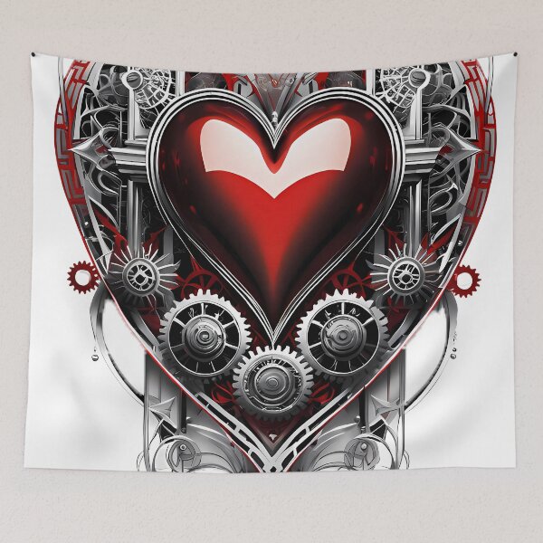 Item preview, Ruby Heart designed and sold by Vibranta Studio.