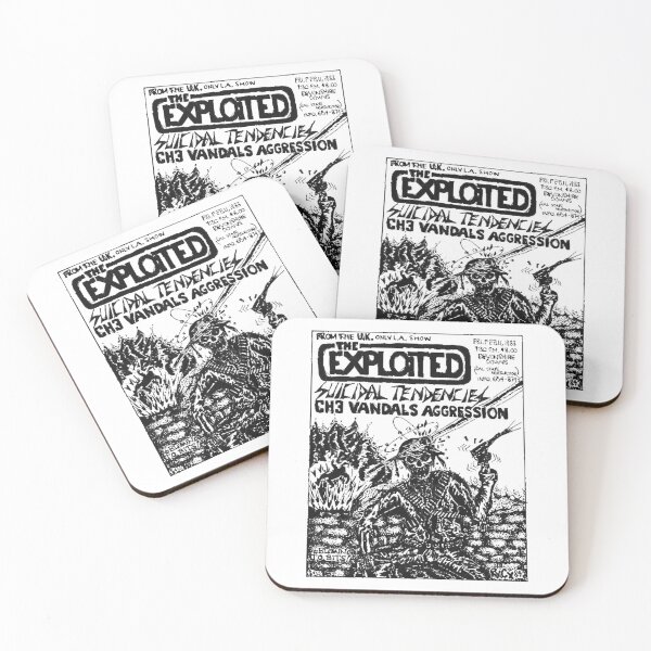 Item preview, The Exploited  Suicidal Tendencies Punk Flyer designed and sold by ArtStoreGarr.