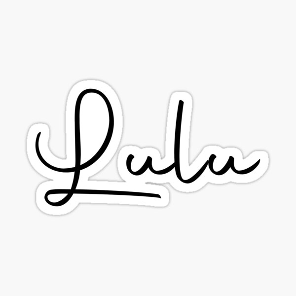 Imprimible Plantilla de Lettering, Lulú PH