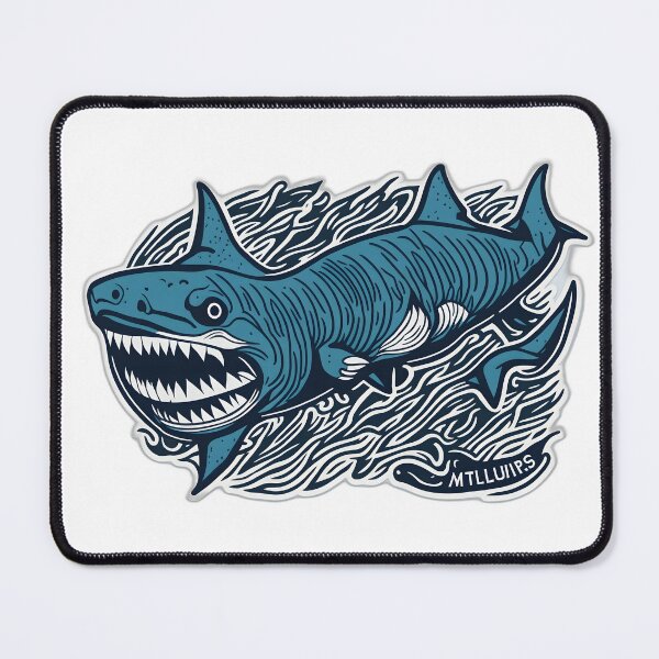 Item preview, Traditional Shark Tale: American Tattoo Art Collection designed and sold by FashionRex.