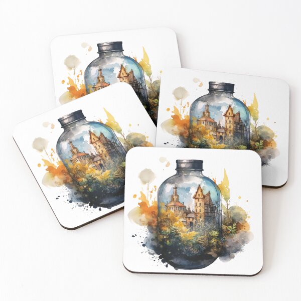 Item preview, City in a Bottle designed and sold by SchorlCraft.