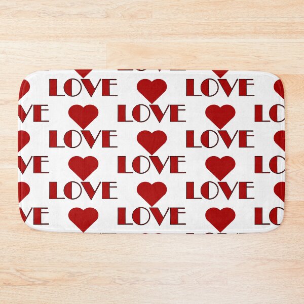Item preview, Red Broadway Style Text, with Red Love Heart designed and sold by AASparksDesigns.