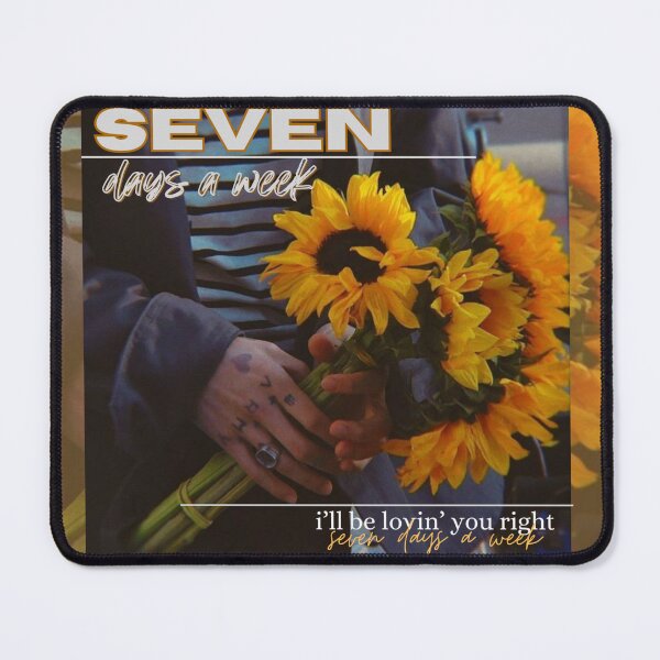 Item preview, Jungkook "Seven Days a Week" designed and sold by aesthetNest.