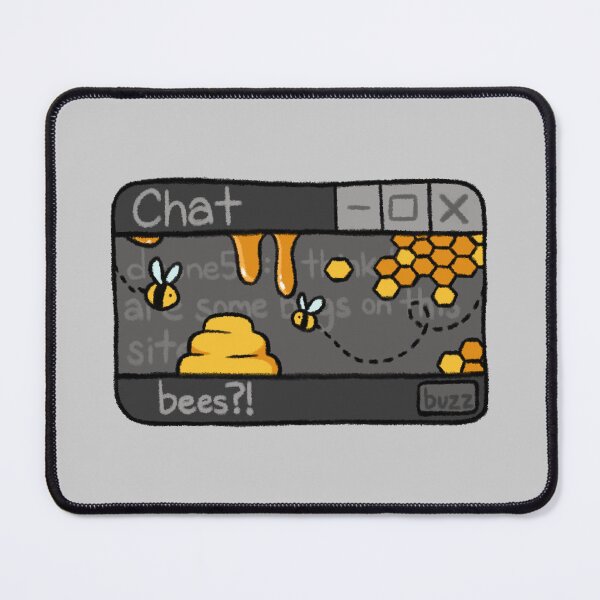 Aperçu de l'œuvre Les abeilles dans le chat créée et vendue par MxMath.
