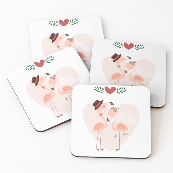 Item preview, Flamingo Wedding designed and sold by Shipwright-Duck.