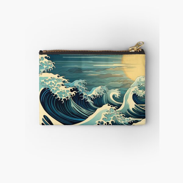 Item preview, Rough waves at sunset designed and sold by PawelNature.