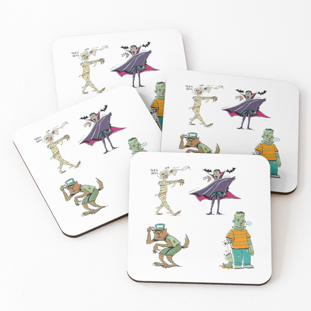 Item preview, Coasters (Set of 4) designed and sold by rudyfaber.