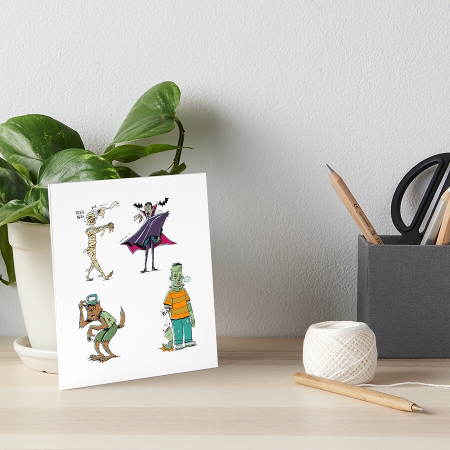 Item preview, Art Board Print designed and sold by rudyfaber.