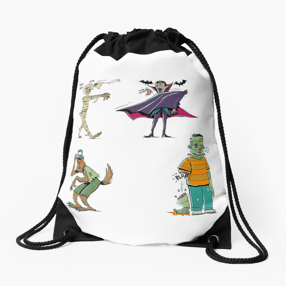 Item preview, Drawstring Bag designed and sold by rudyfaber.