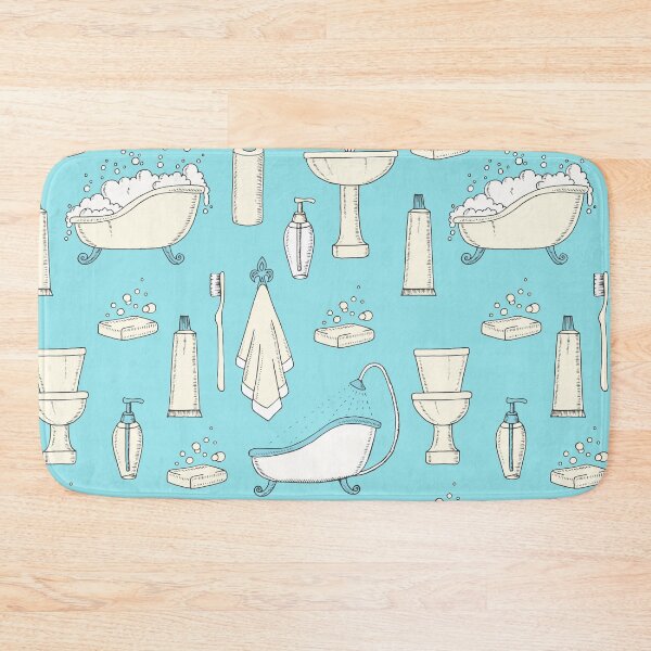 Item preview, Retro bathroom designed and sold by Tabiti A.