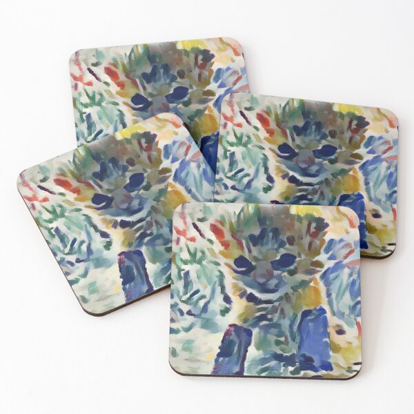 Item preview, Tater Tot Cat in Matisse painting tyle designed and sold by EmeraldeaArt.