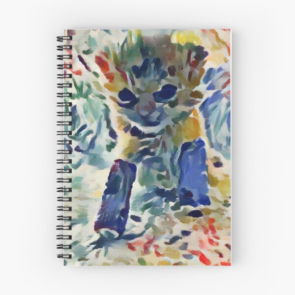 Item preview, Tater Tot Cat in Matisse painting tyle designed and sold by EmeraldeaArt.