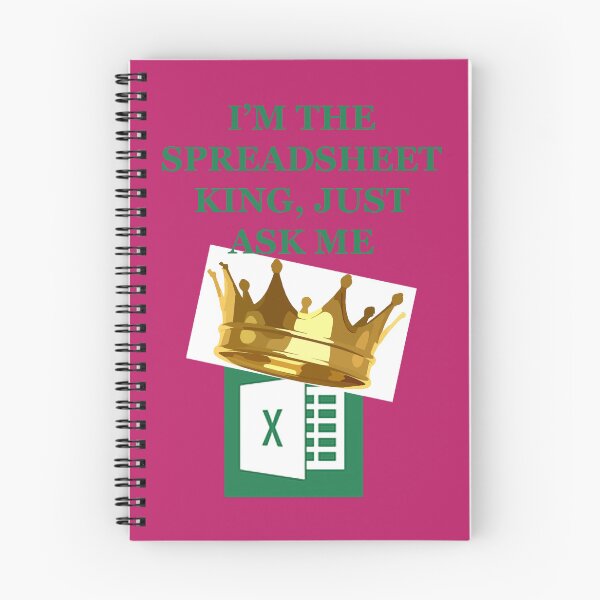 Item preview, Spreadsheet King designed and sold by Rashaadcarreno.