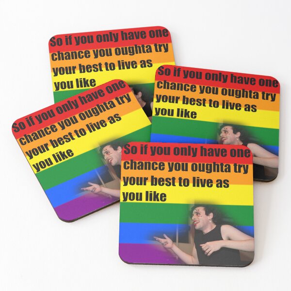 Item preview, Will Wood Rainbow Flag designed and sold by LaughingCowboys.