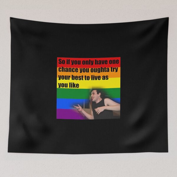 Item preview, Will Wood Rainbow Flag designed and sold by LaughingCowboys.