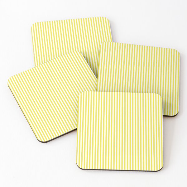 Item preview, Small Stripes yellow and white vertical designed and sold by Colorblizz.