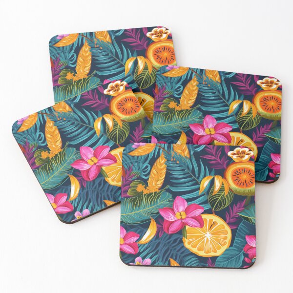 Item preview, Tropical Paradise seamless digital image No.4 designed and sold by Noonkondee.