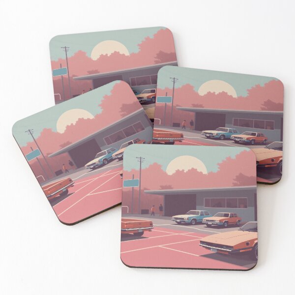 Item preview, Retro Parking Lot  designed and sold by hobbytimes.