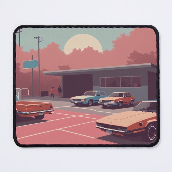 Item preview, Retro Parking Lot designed and sold by hobbytimes.