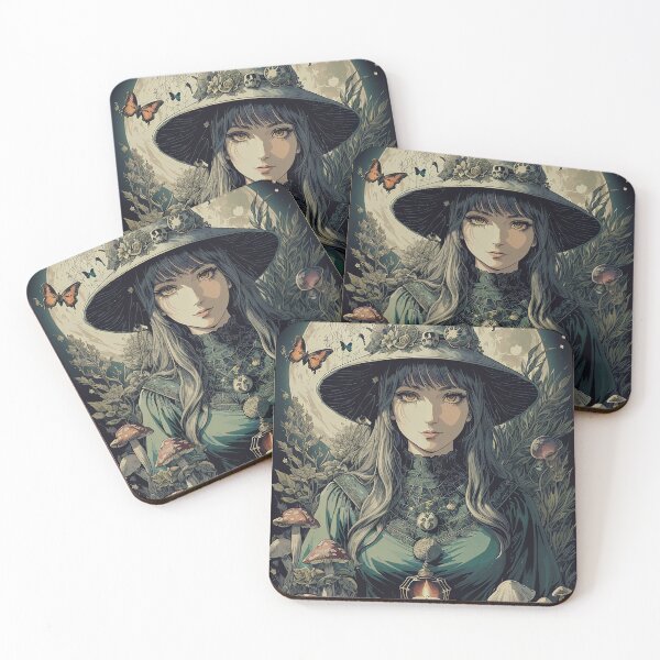 Item preview, Mystical Witch Core Tarot Art - WhimsiGoth Magic Collection designed and sold by FuroAI.