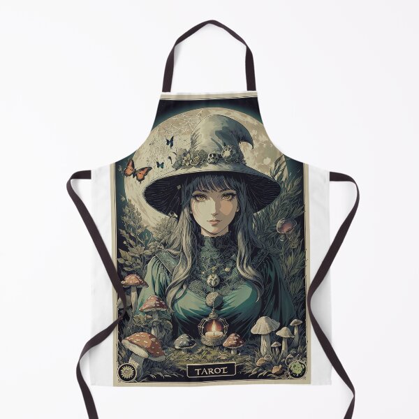 Item preview, Mystical Witch Core Tarot Art - WhimsiGoth Magic Collection designed and sold by FuroAI.