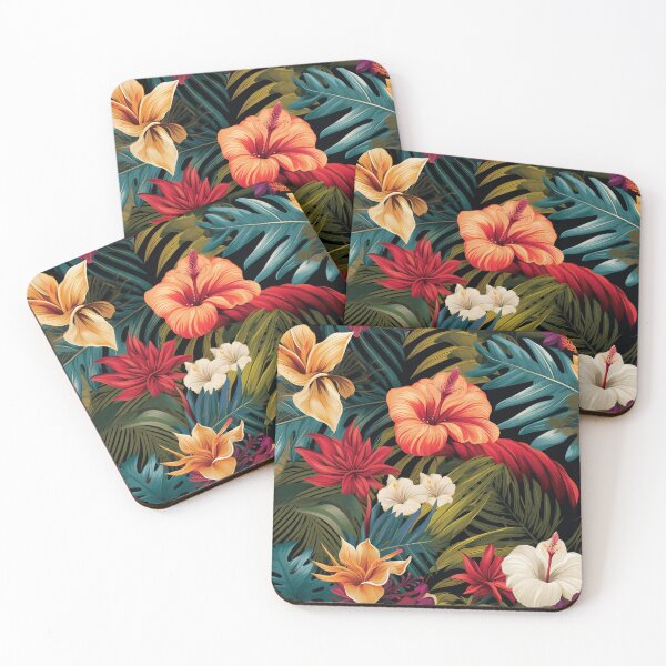 Item preview, Tropical Paradise seamless digital image No.5 designed and sold by Noonkondee.