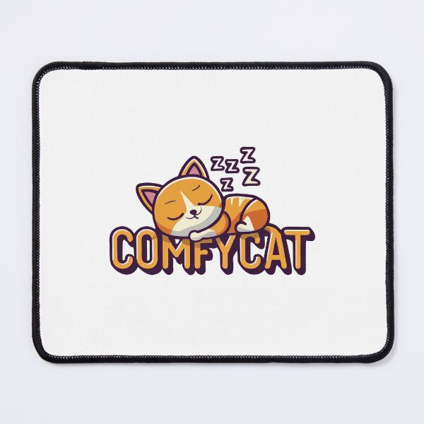 Item preview, Comfy Cat Sleeping Kitten Lazy Cozy Content catnap designed and sold by w1ckerman.
