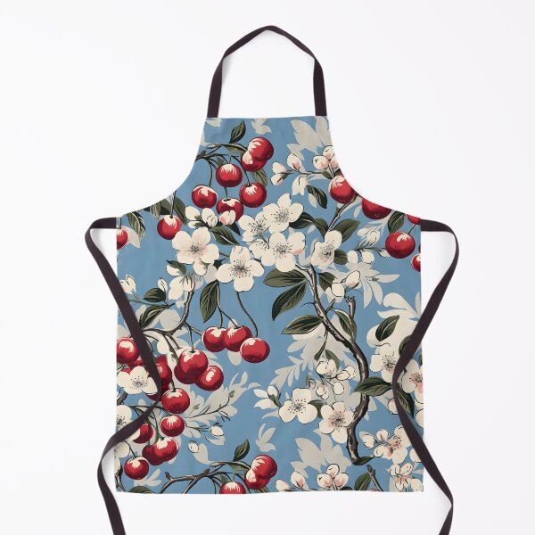 Item preview, Apple Tree Splendor and September Blue Sky, essential autumnal apple picking experience, painted with white apple blossoms symbolizing the tree's previous stages of growth designed and sold by ignasirus.