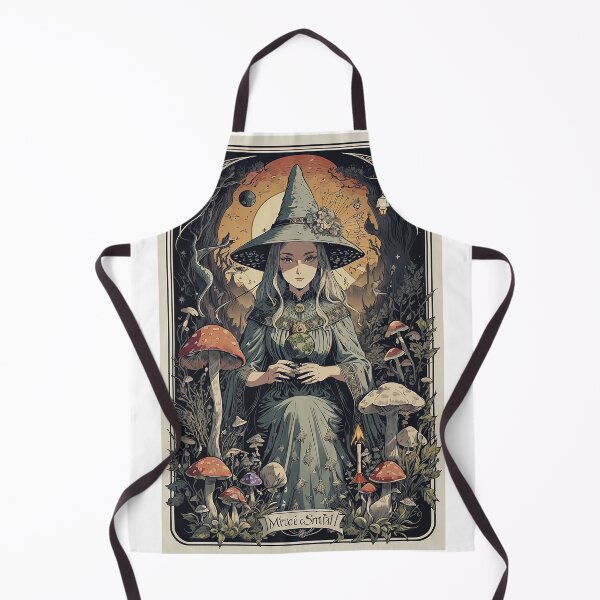 Item preview, Mystical Witch Core Tarot Art - WhimsiGoth Magic Collection designed and sold by FuroAI.