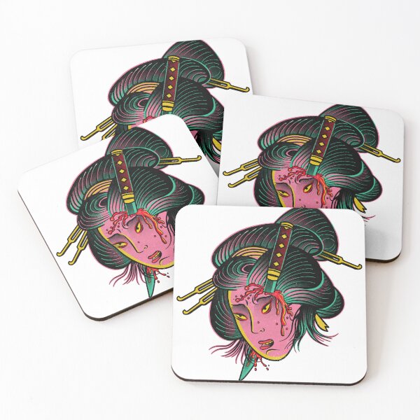 Item preview, Namakubi Tattoo | Neon Pink designed and sold by Rudy  Faber.