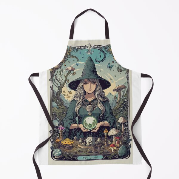 Item preview, Mystical Witch Core Tarot Art - WhimsiGoth Magic Collection designed and sold by FuroAI.