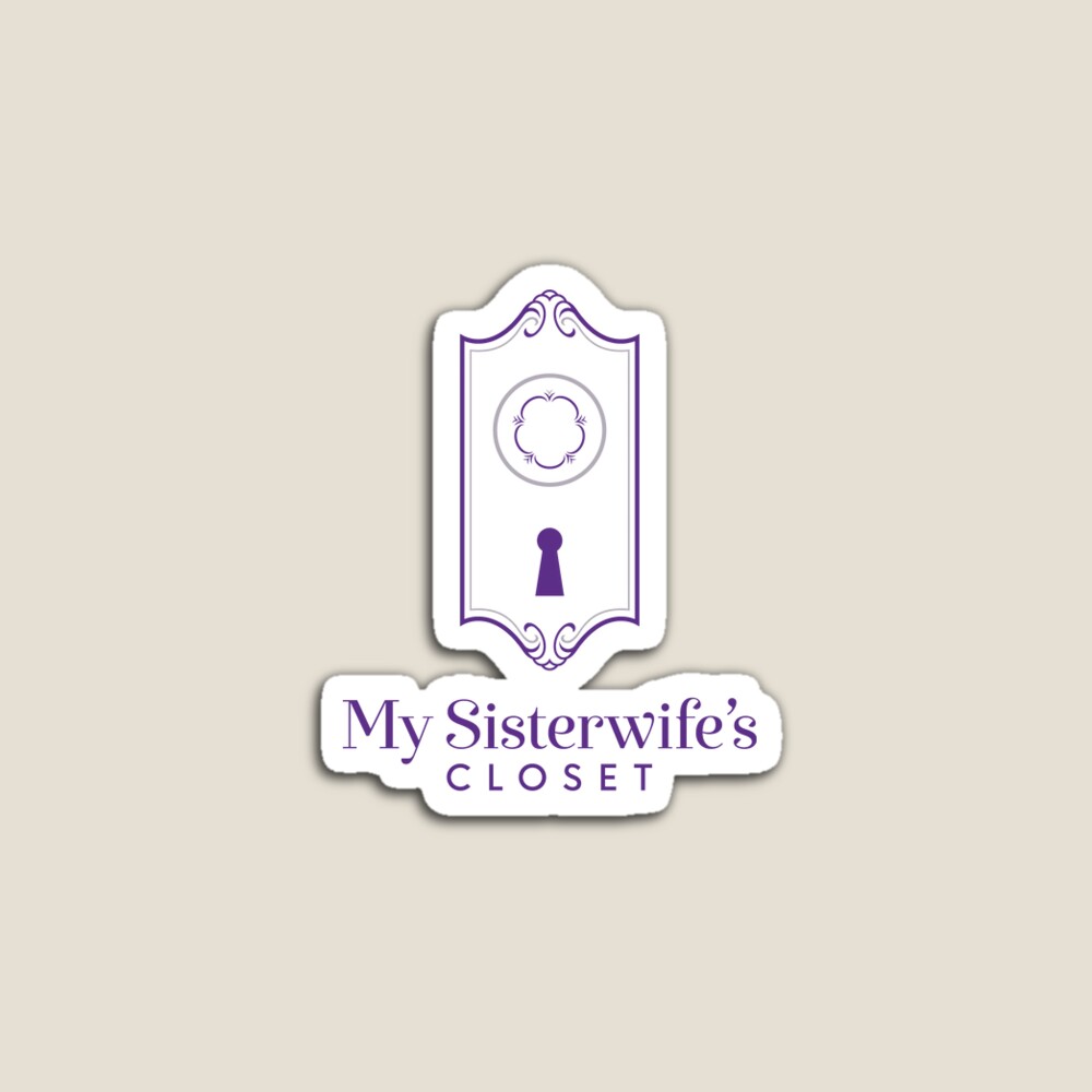 My Sister Wives Closet logo Sticker for Sale by aliciacaitlyn