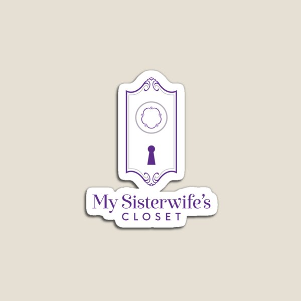 My Sister Wives Closet logo Sticker for Sale by aliciacaitlyn