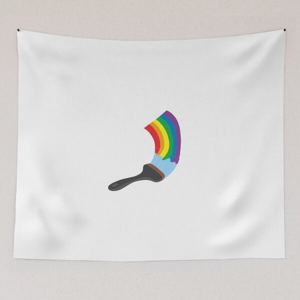 Item preview,  LGBTQ Rainbow Pride Brush designed and sold by GM-666.
