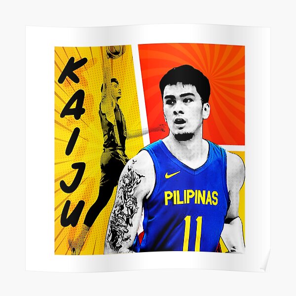 Custom Philippines Kai Sotto #11 Pilipinas Basketball Jersey Blue Printed  Names