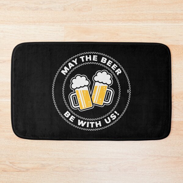 Item preview, May The Beer Be With Us! (Saying / 3C / NEG) designed and sold by MrFaulbaum.