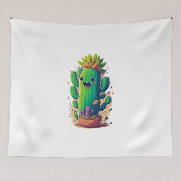 Item preview, Happy Desert Cactus designed and sold by Chemikal1993.
