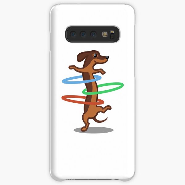 Funny Dachshund HulahoopTshirt - Dog Gifts for Doxie and Sausage Dog Lovers Samsung Galaxy Snap Case