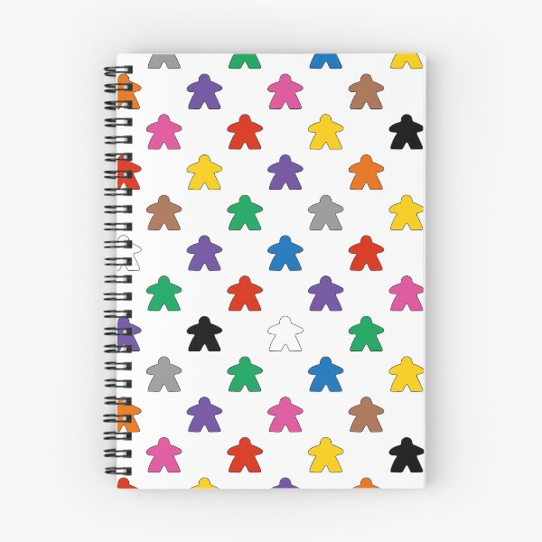 Artikelvorschau, Mehrfarbige Meeples entworfen und verkauft von PegFollyDesigns.