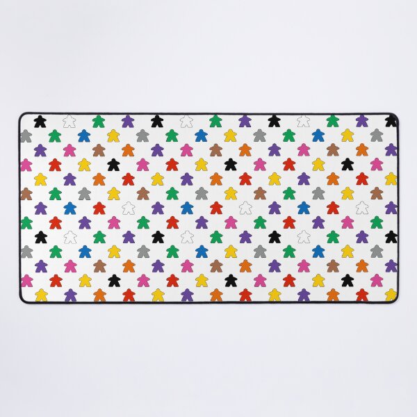 Item preview, Multicoloured meeples designed and sold by PegFollyDesigns.