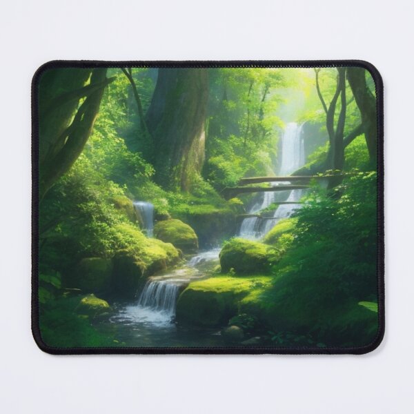 Item preview, Magical jungle dreamscape designed and sold by mikaws.