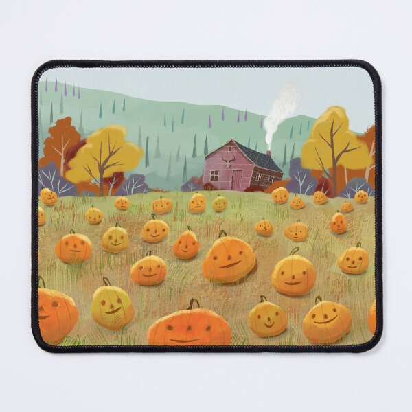 Item preview, Happy Pumpkin Patch | Halloween Illustration designed and sold by Rudy  Faber.