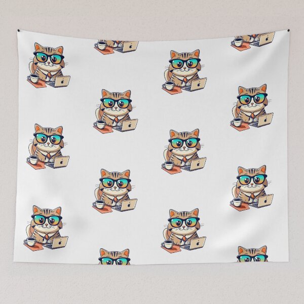 Item preview, Boss office cat kitten director manager CEO employer designed and sold by w1ckerman.