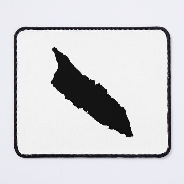 Item preview, Aruba Map Outline Black designed and sold by SimplyMots.
