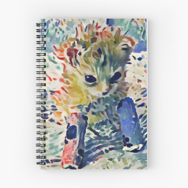 Artikelvorschau, Tater Tot Cat-Gemälde im Matisse-Stil entworfen und verkauft von EmeraldeaArt.